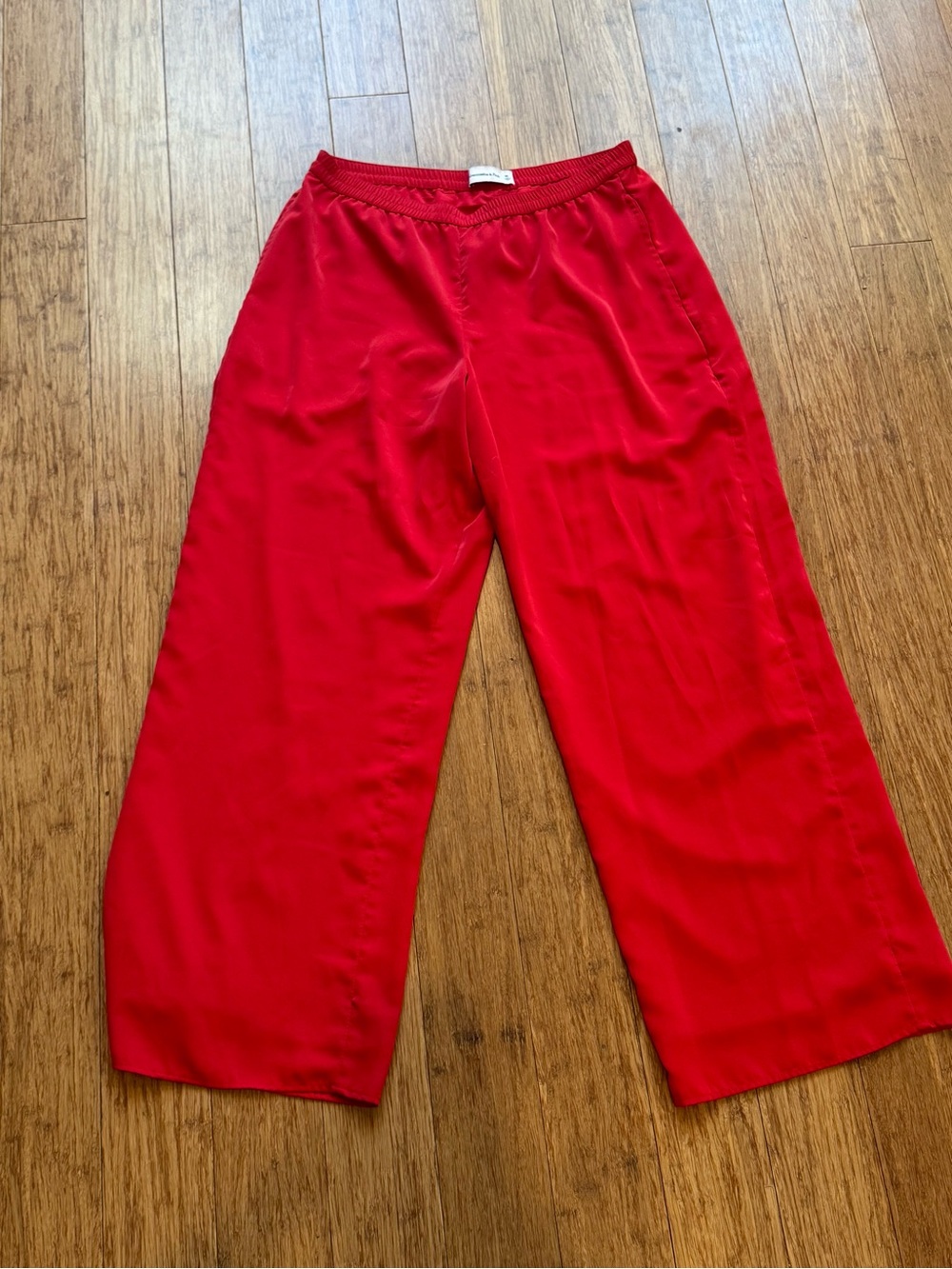Abercrombie & Fitch Red Pull On Pant